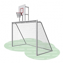 Ворота с баскетбольным щитом